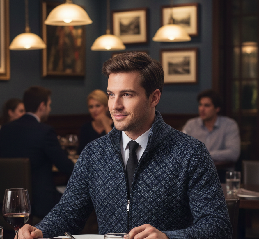 Ayman | קרדיגן קז'ואל מפואר