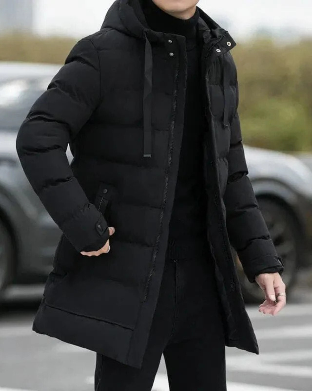 ג'קט חורף ארוך ג'יאנלוקה