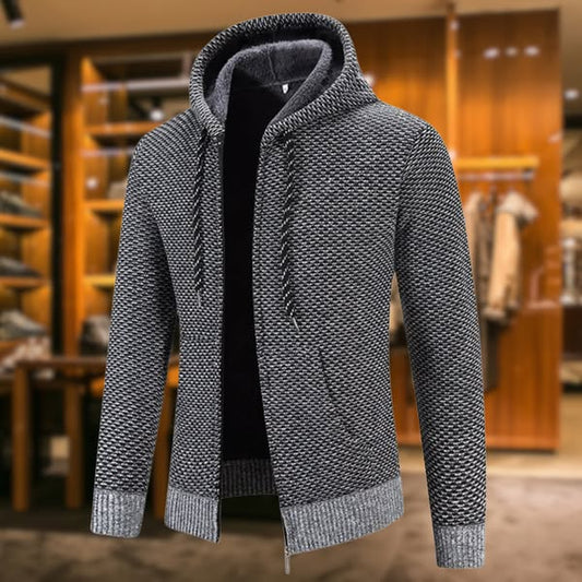 Lucian | סוודר עם רוכסן מלא