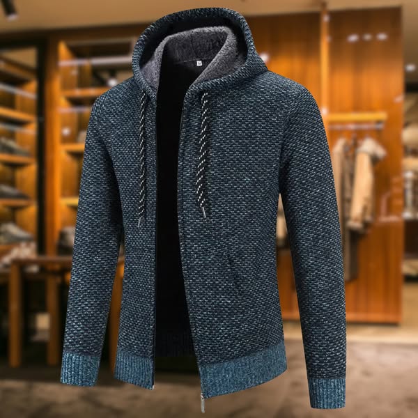 Lucian | סוודר עם רוכסן מלא