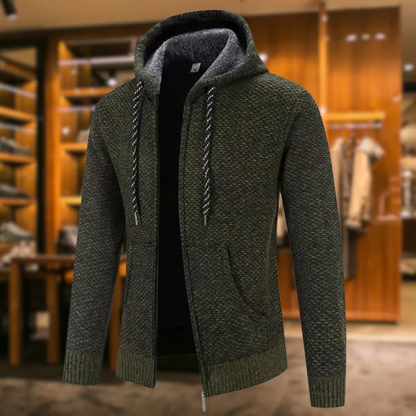 Lucian | סוודר עם רוכסן מלא