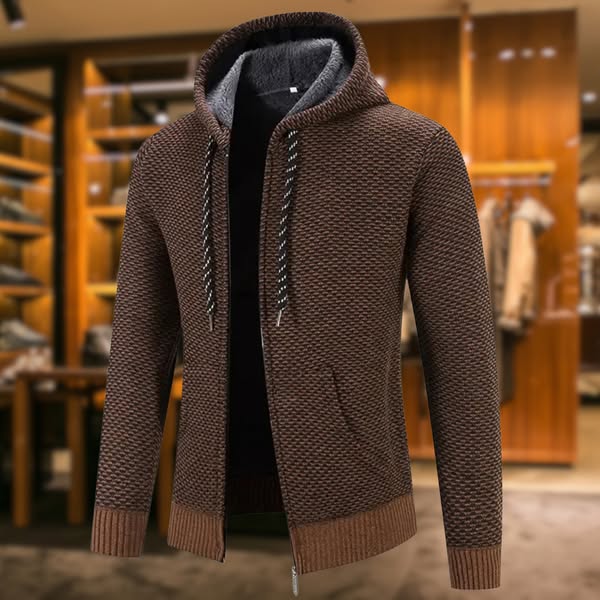 Lucian | סוודר עם רוכסן מלא