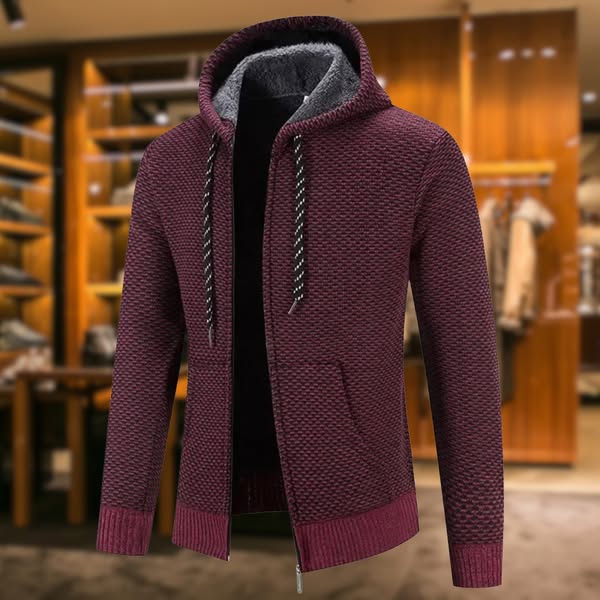 Lucian | סוודר עם רוכסן מלא