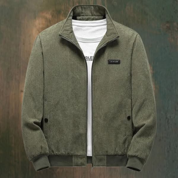 Evren | מעיל פשתן עם כיסוי פליז