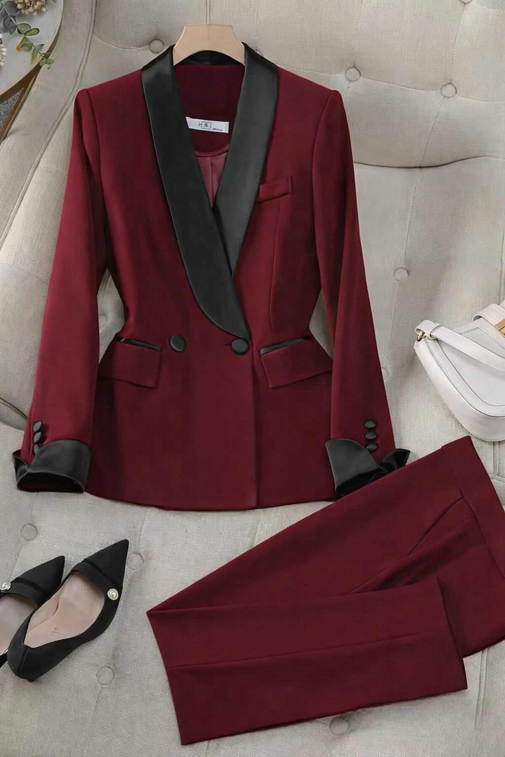 Yesica | חליפה אלגנטית של שתי חלקים לנשים