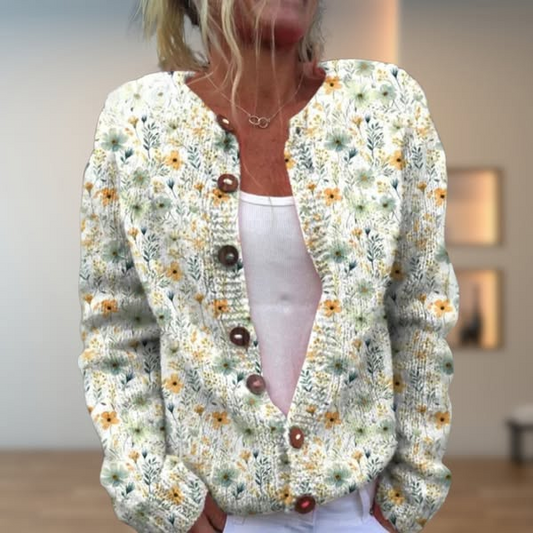 Oriana | קרדיגן עם הדפס פרחים