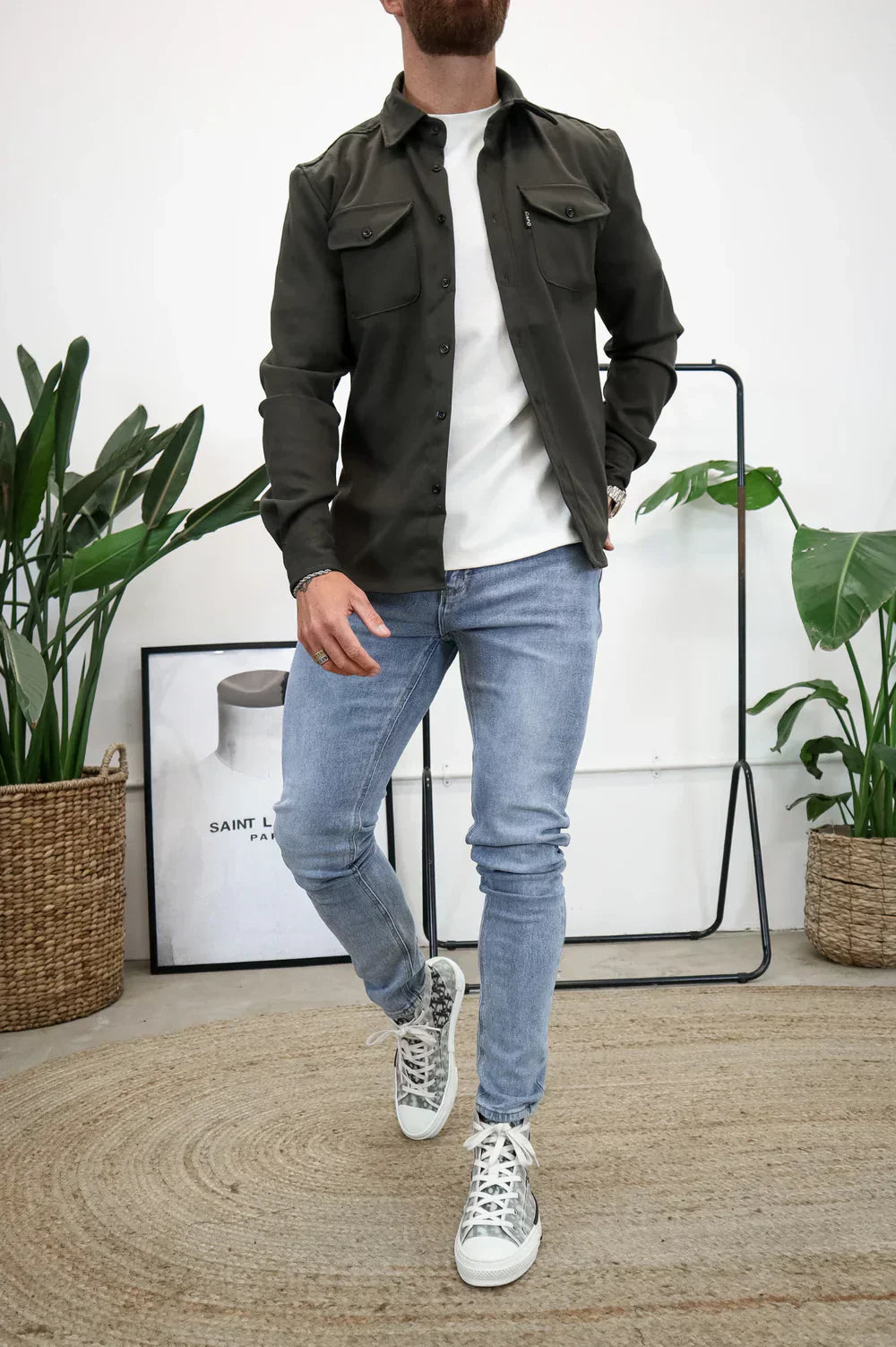 Marcus | חולצת חוץ עליונה