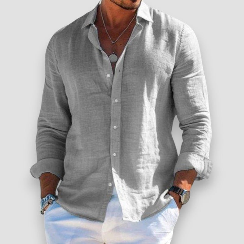 Jaromir | חולצה אלגנטית מחומר נושם