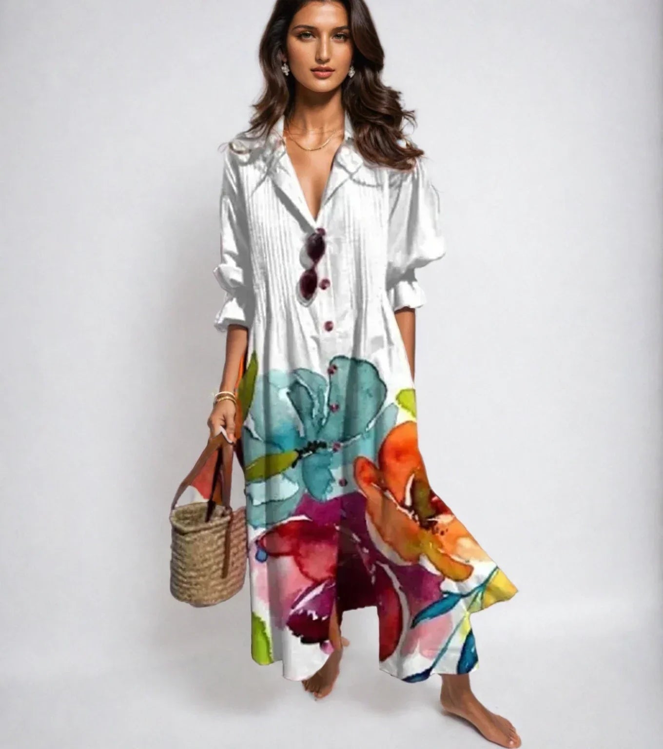 Lillia | שמלת מקסי בוהו